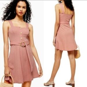 NWT - Topshop - Sleeveless Fit & Flare Dress